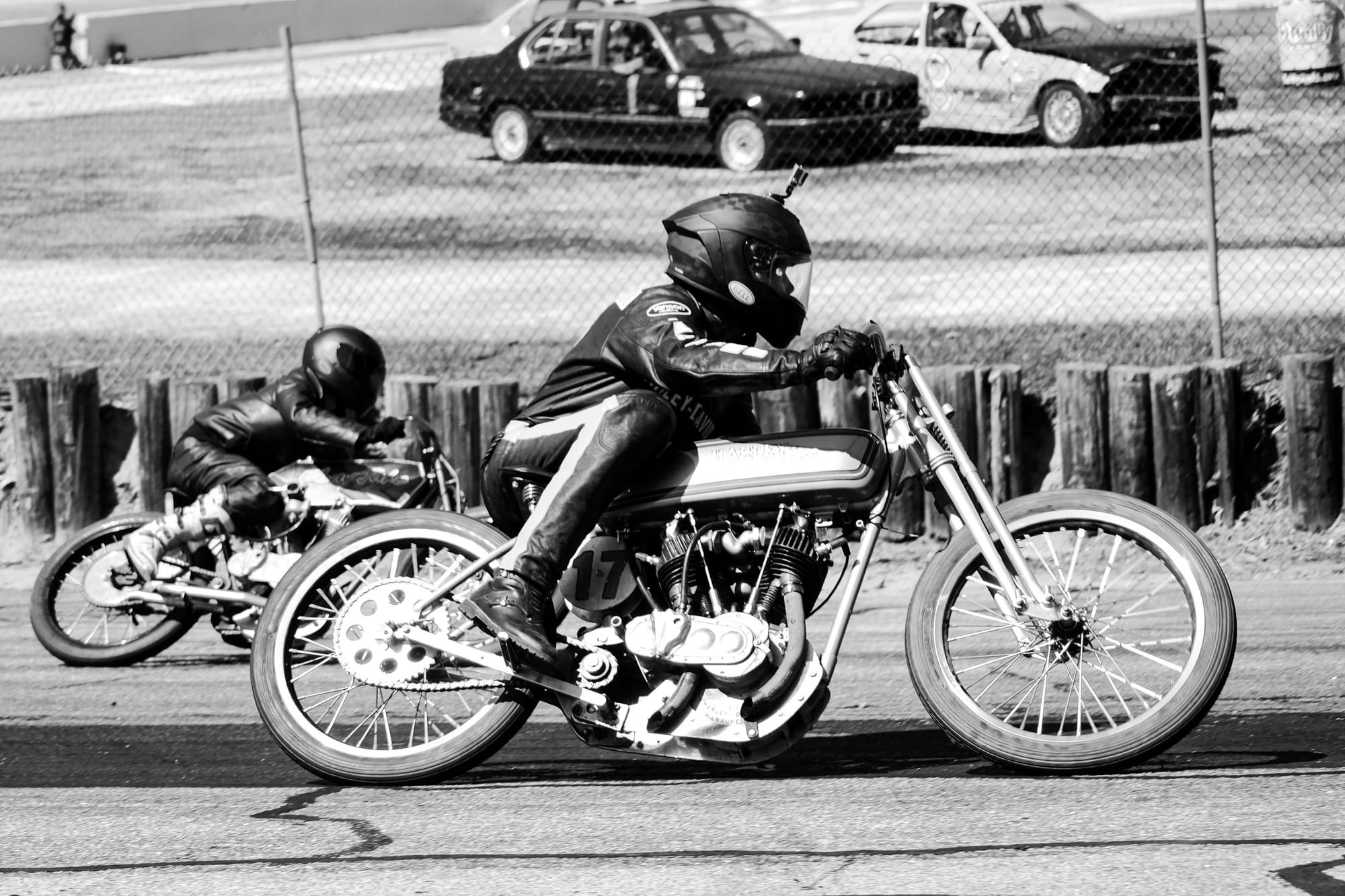 Classic motorcycle race — Wake County Speedway — photograph 5
