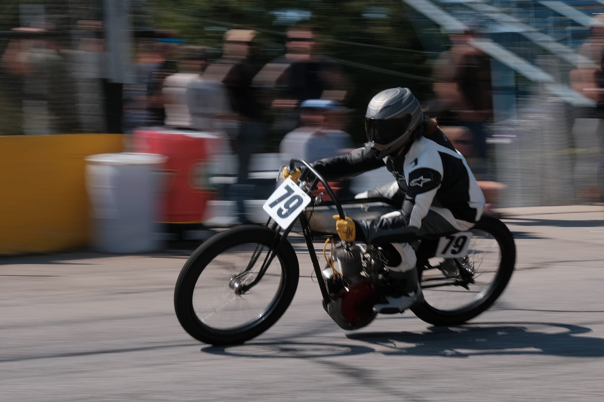 Classic motorcycle race — Wake County Speedway — photograph 7