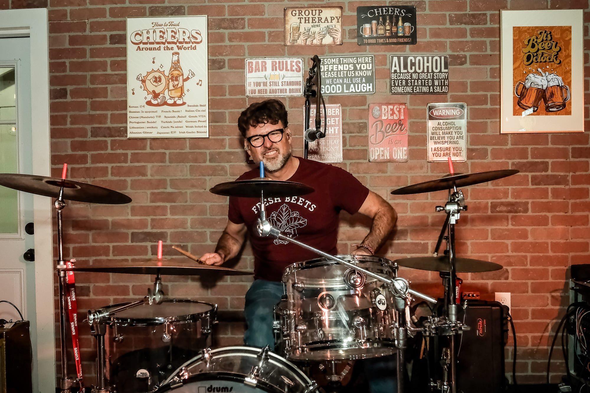 Magic Pipers — Backyard Bar — photograph 2