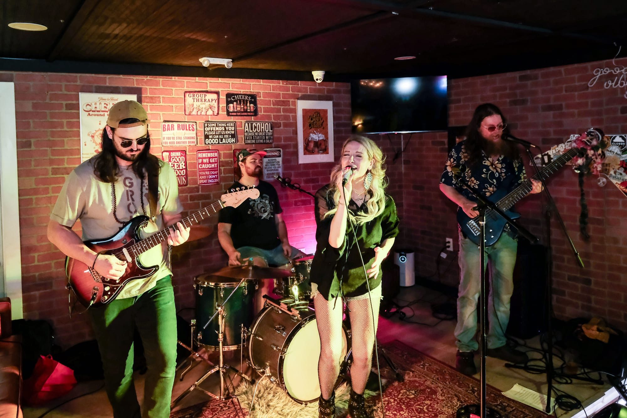 K-Bomb and the Kool Whips — Backyard Bar — photograph 1
