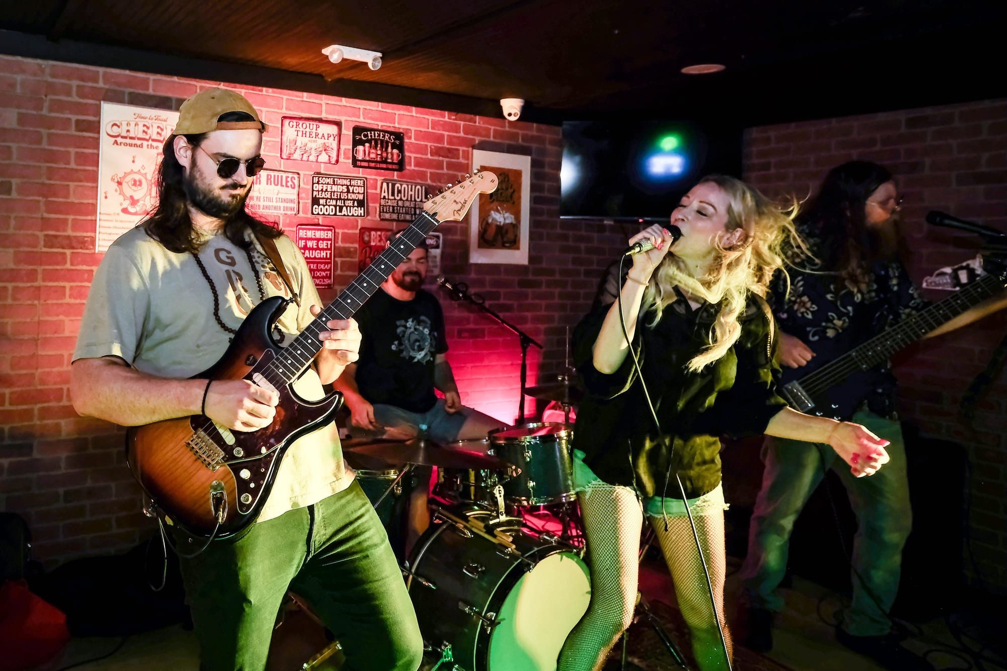 K-Bomb and the Kool Whips — Backyard Bar — photograph 2