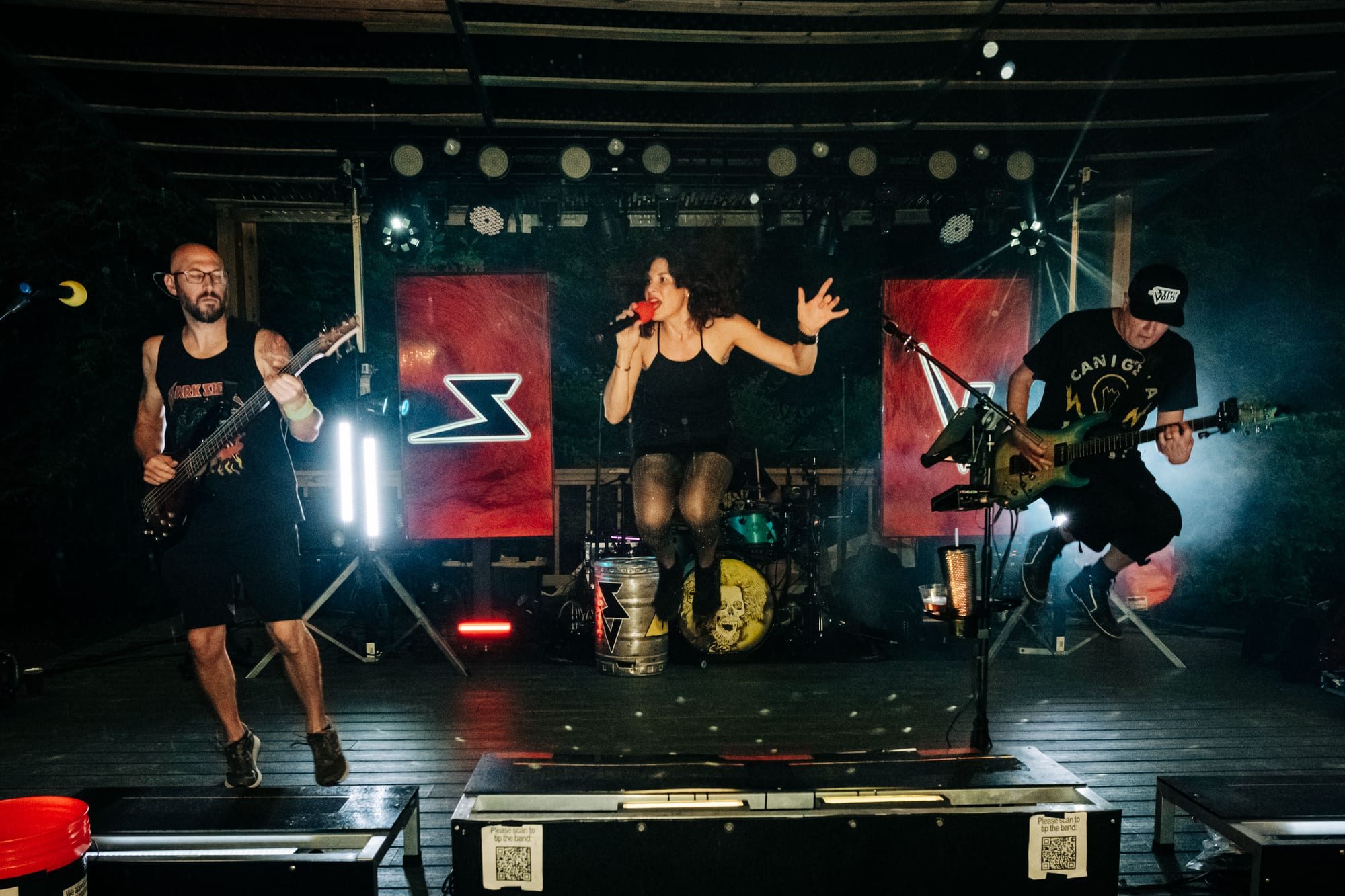 Stray Volts — Backyard Bar — photograph 6