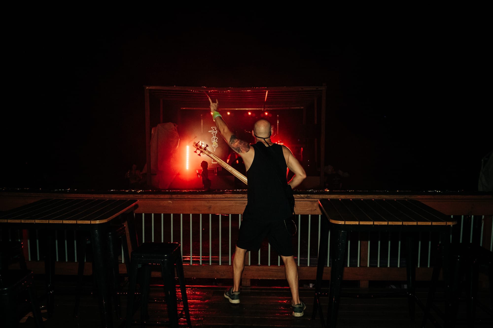 Stray Volts — Backyard Bar — photograph 15