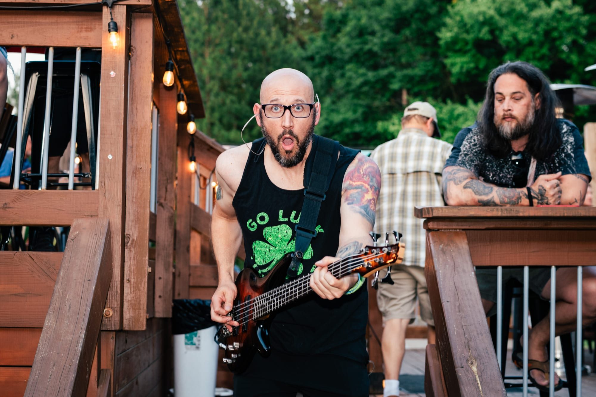 Stray Volts — Backyard Bar — photograph 2