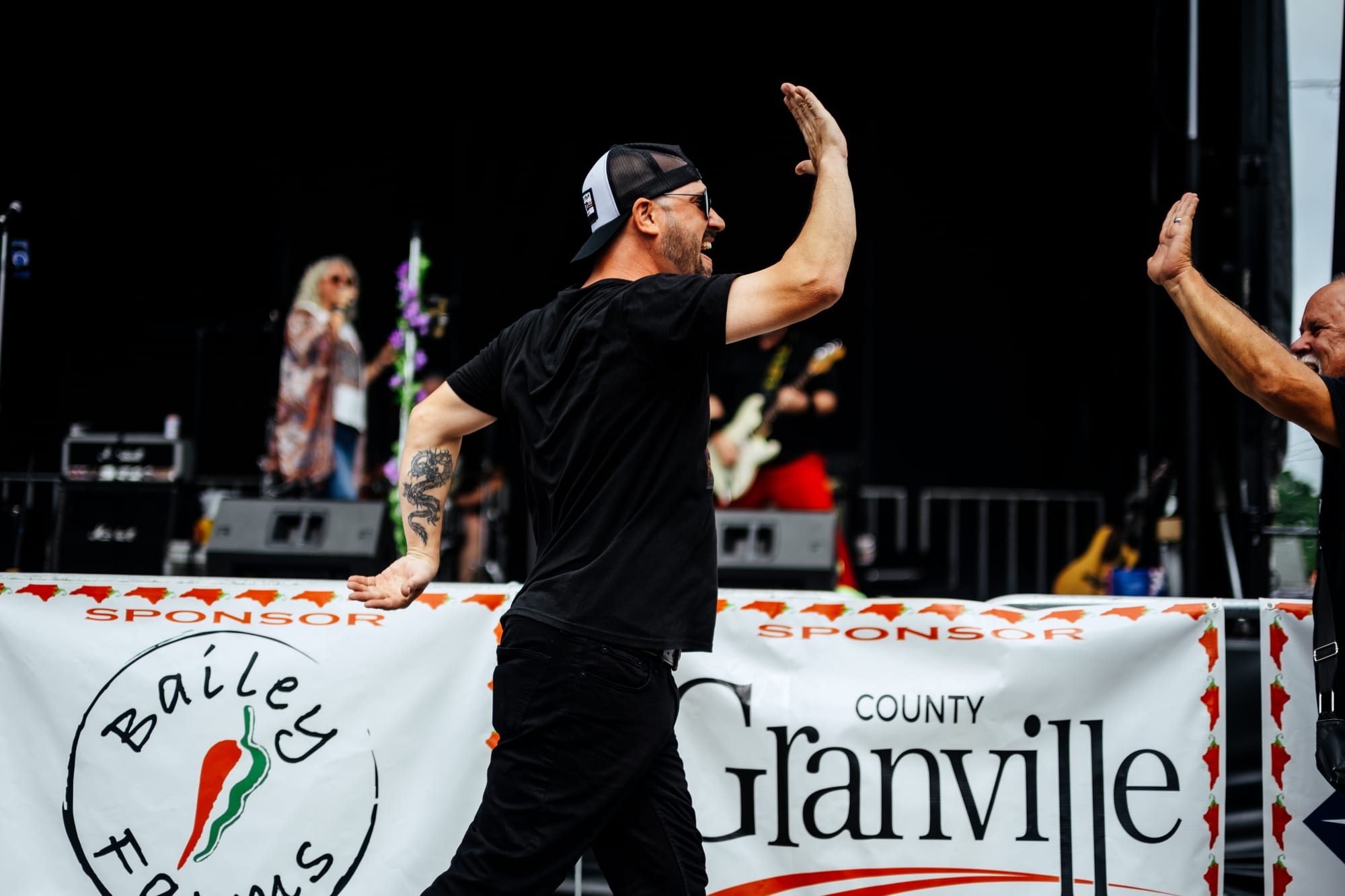 The Band Next Door — NC Hot Sauce Festival — photograph 15