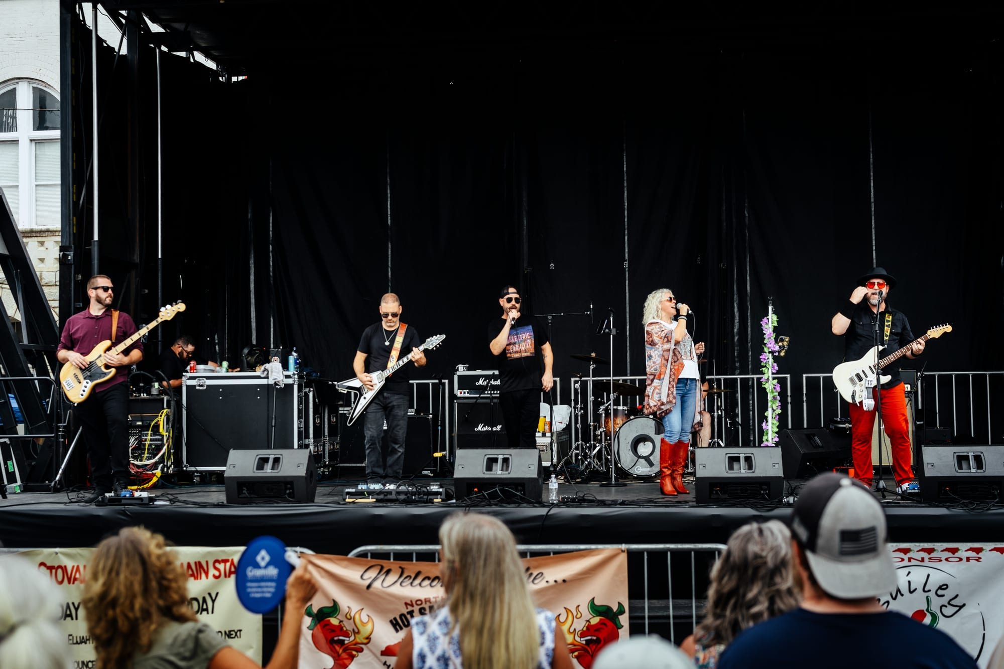 The Band Next Door — NC Hot Sauce Festival — photograph 25