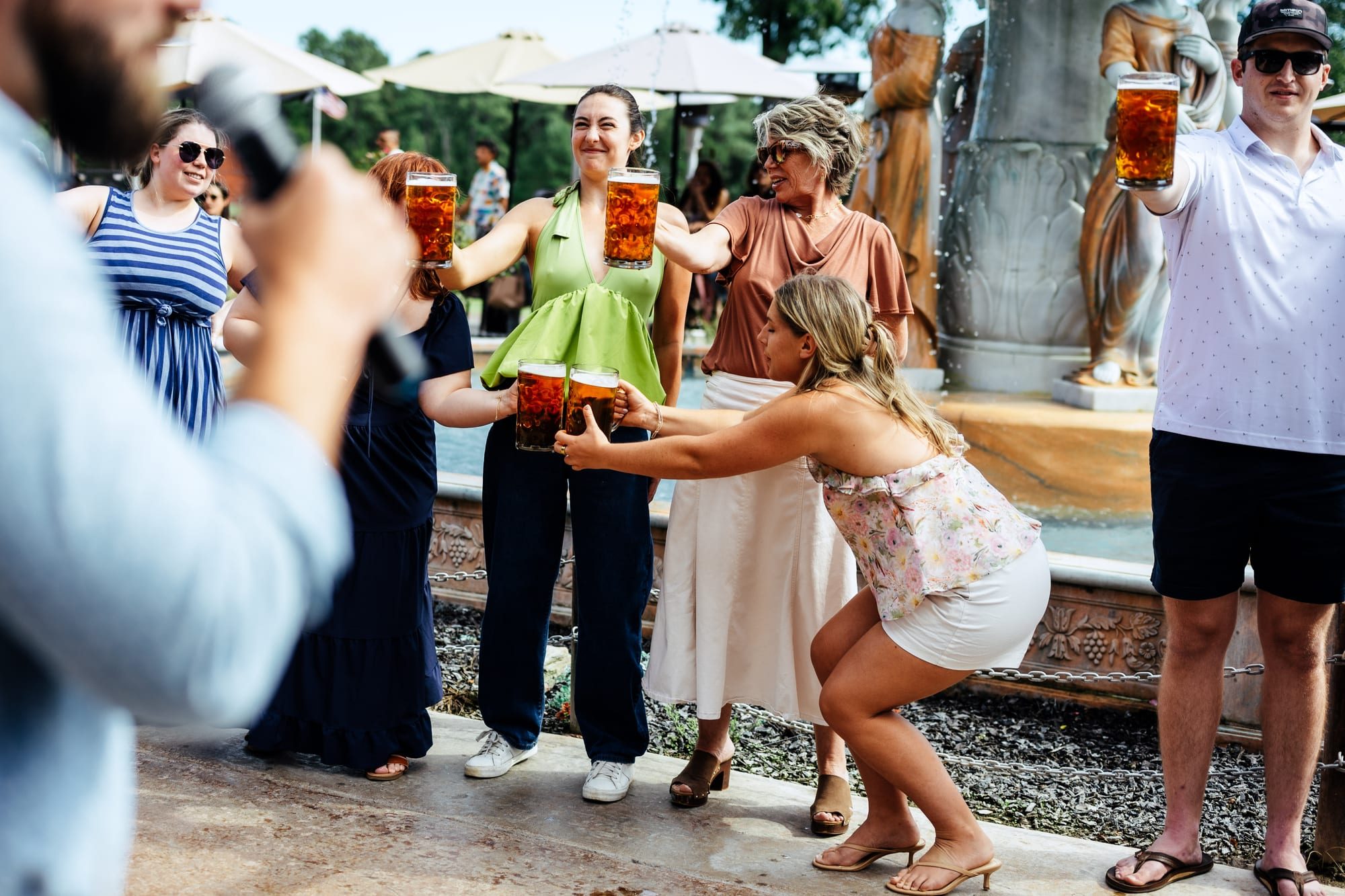 ZincHouse Oktoberfest stein holding contest — photograph 6