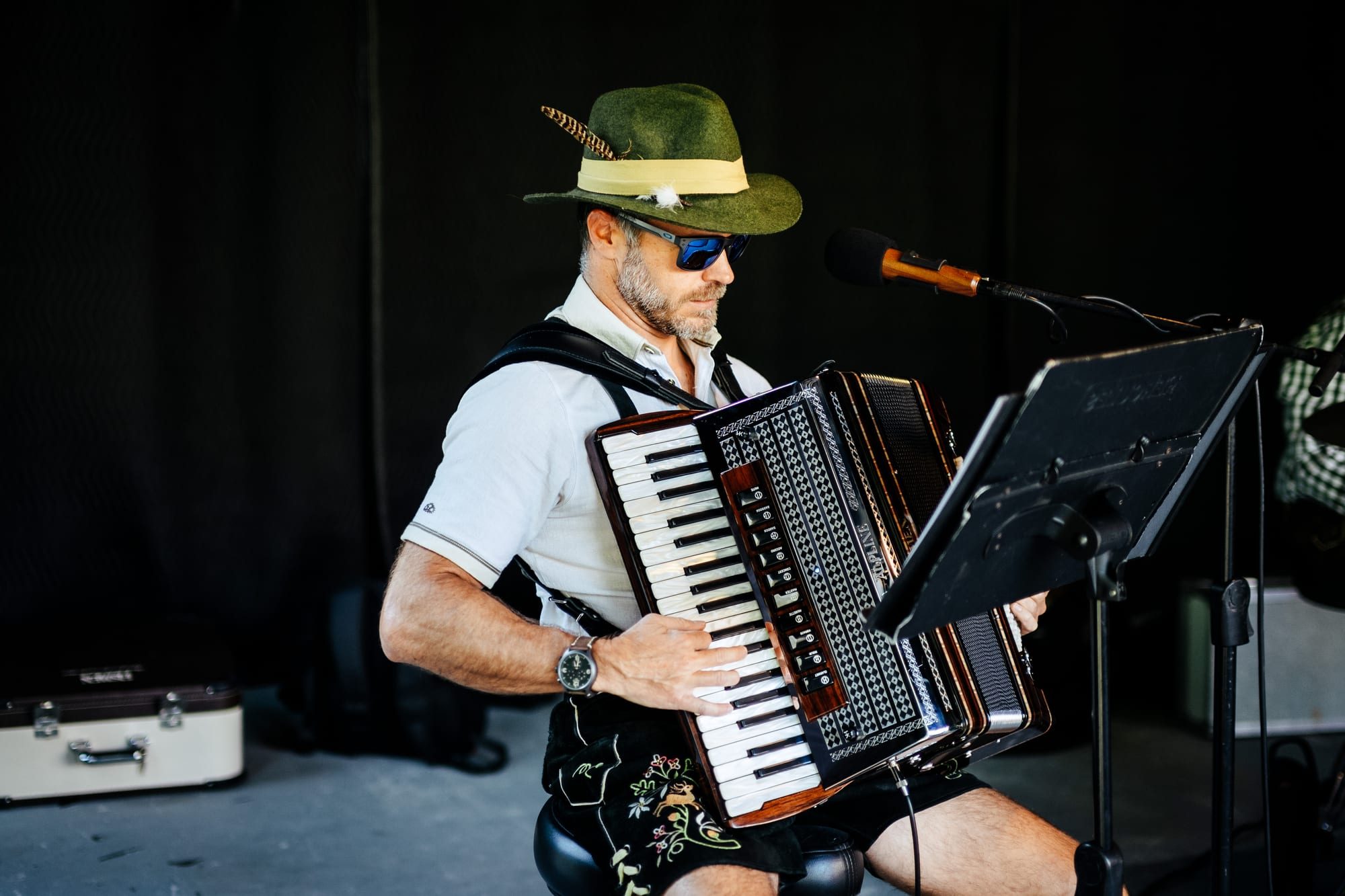Oak City Polka Kings — Backyard Bar — photograph 2