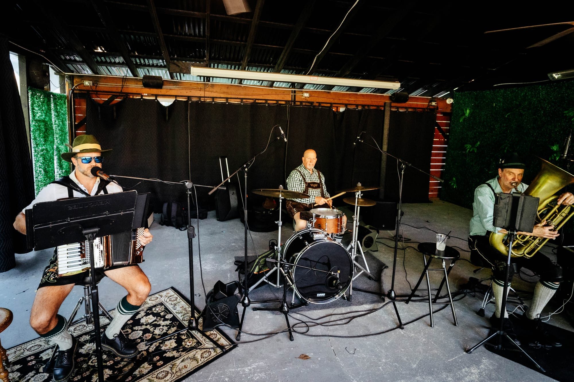 Oak City Polka Kings — Backyard Bar — photograph 4
